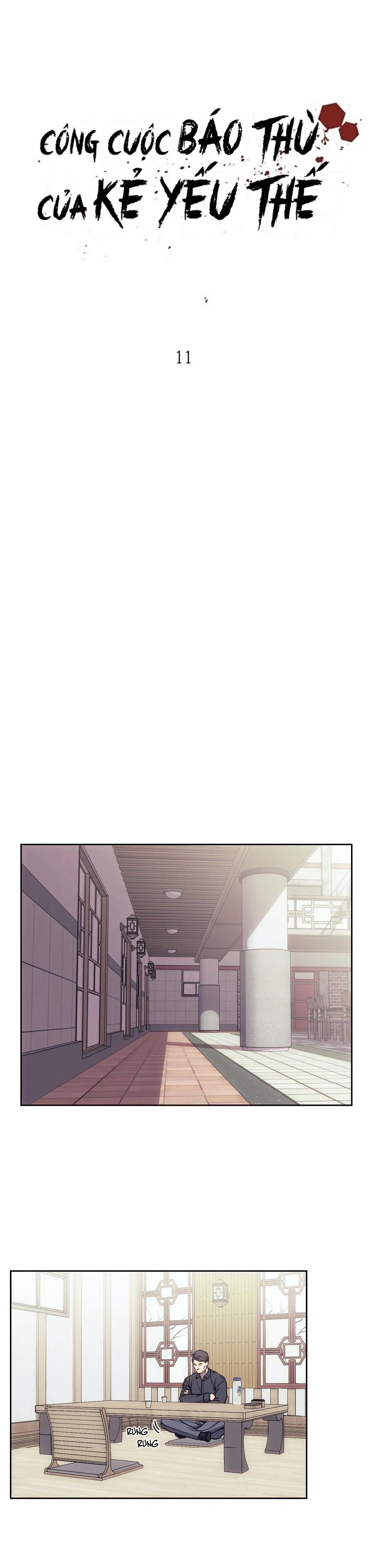 Công Cuộc Báo Thù Của Kẻ Yếu Thế Chapter 11 - Trang 2
