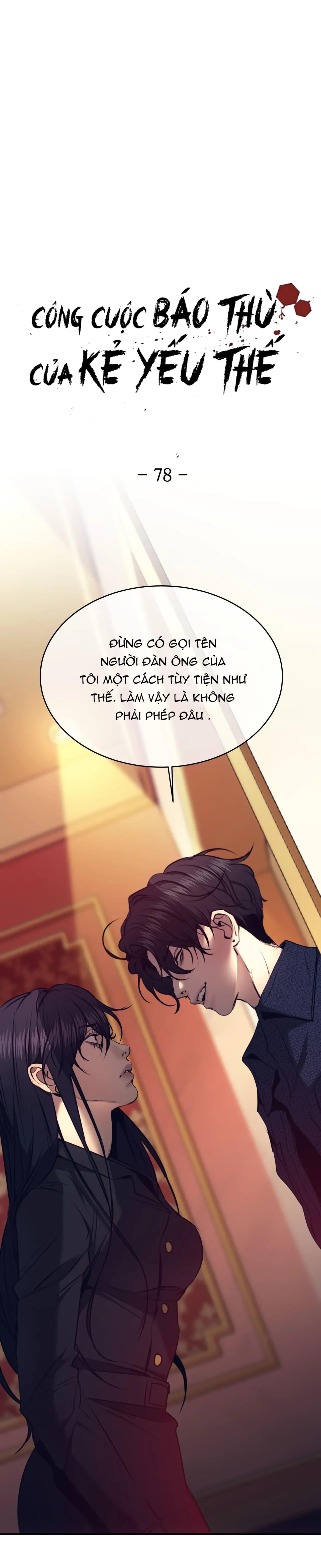 Công Cuộc Báo Thù Của Kẻ Yếu Thế Chapter 78 - Trang 2