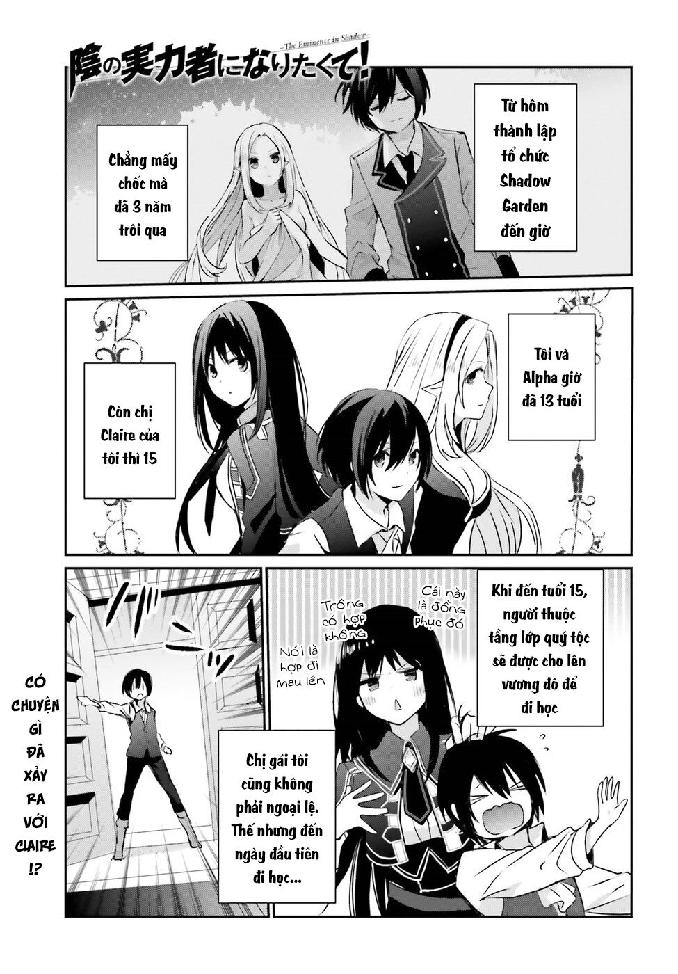 Tao Muốn Trở Thành Chúa Tể Bóng Tối!! Chapter 2 - Trang 2
