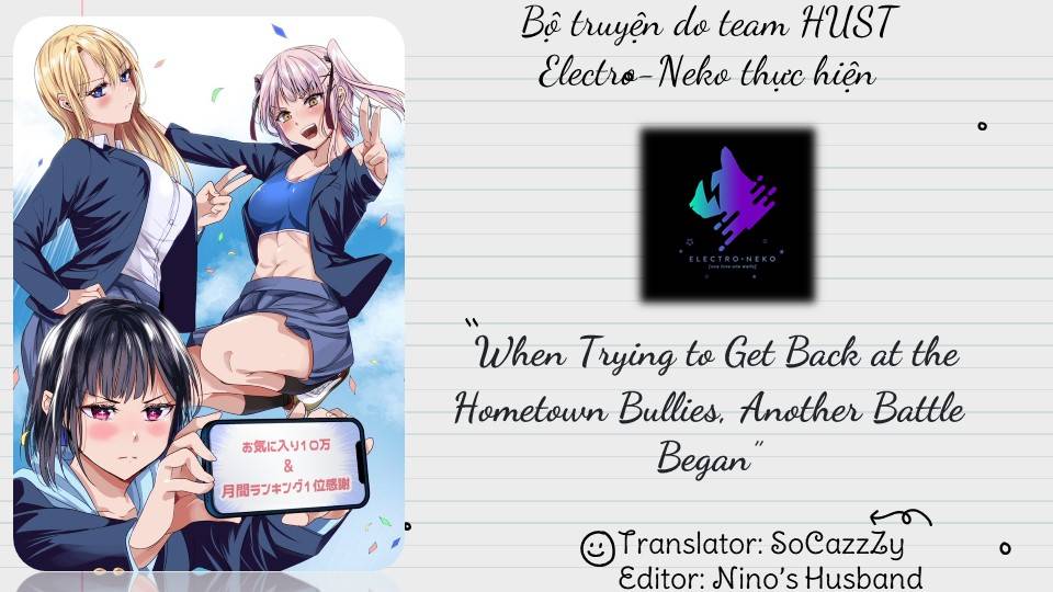 When Trying To Get Back At The Hometown Bullies, Another Battle Began Chapter 12 - Trang 2